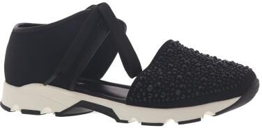 ALL BLACK Amazing Gems - Womens Euro 36 US 5.5 Black Oxford Shoes Medium