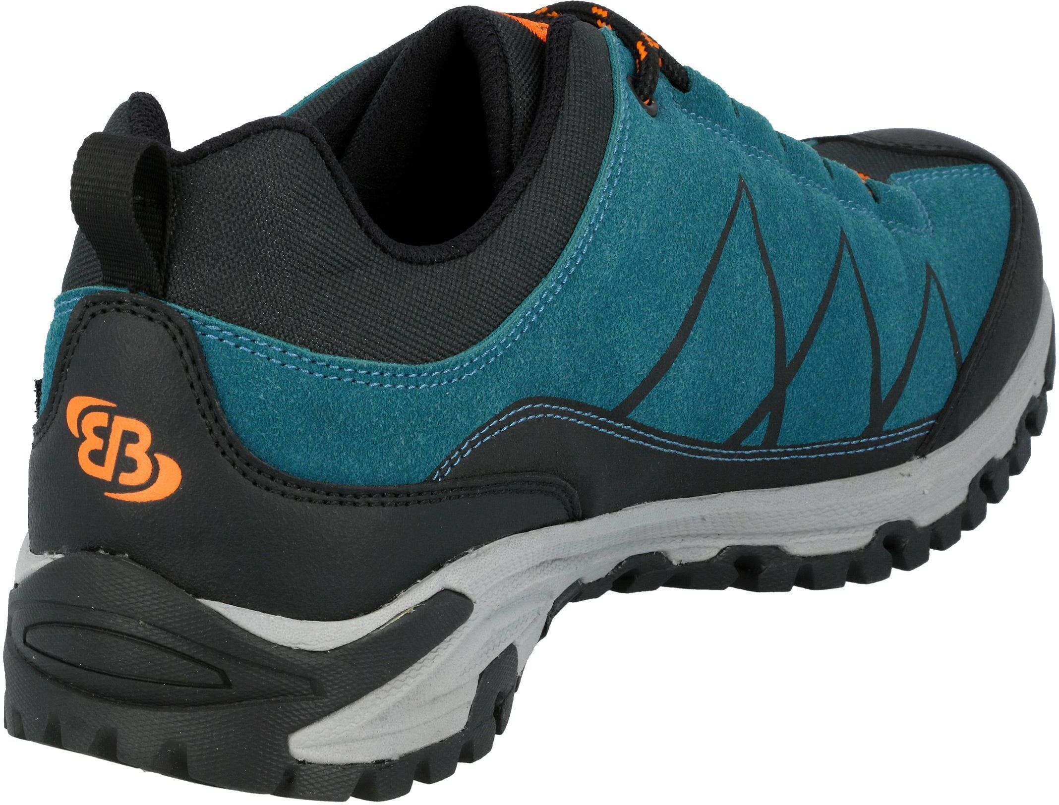 Wanderschuh BRÜTTING "Outdoorschuh Kansas", Herren, Gr. 36, grün, Synthetik, Schuhe Wanderschuh