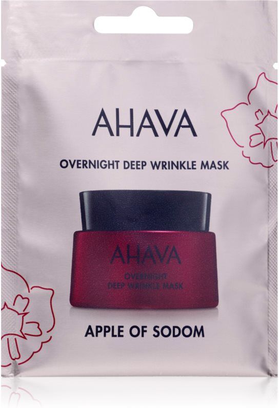 AHAVA Apple of Sodom night mask for deep wrinkles 6 ml