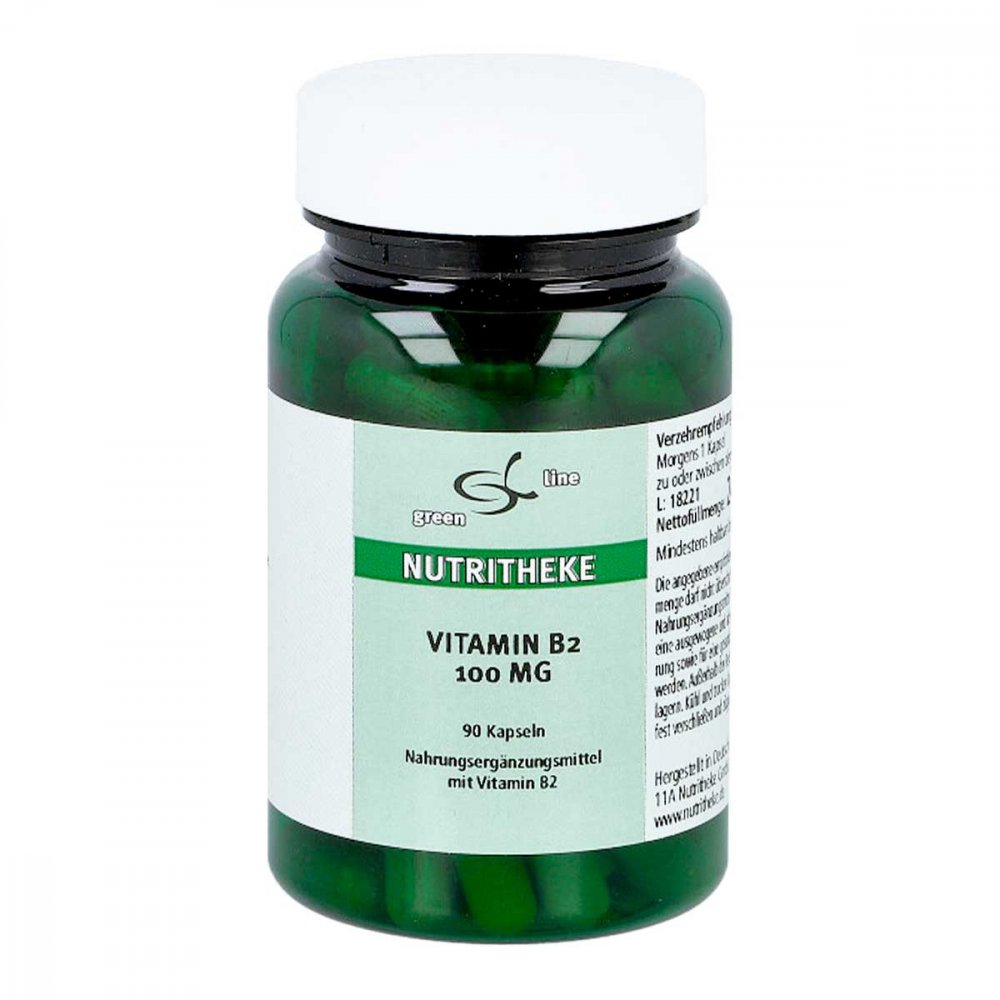 11 A Nutritheke GmbH Vitamin B2 100 mg Kapseln 11578564