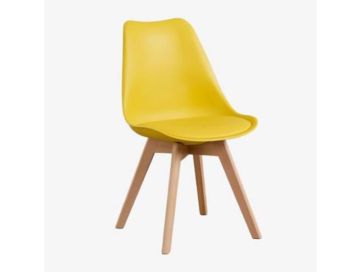 SKLUM 2er Set Stühle Nordic Gelb Curry