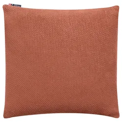 David Fussenegger Kissenhülle Cordi 'Uni' 40 x 40 cm Kupfer- Orange