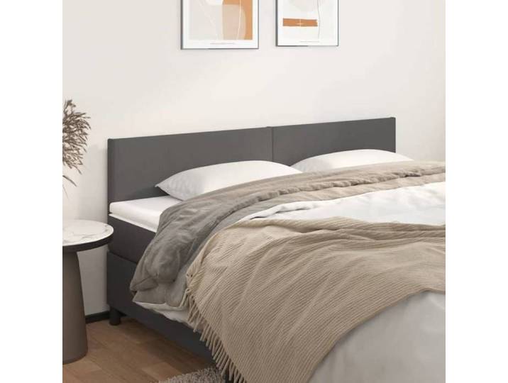 Têtes de lit Gris 160x5x78/88 cm Similicuir 345816