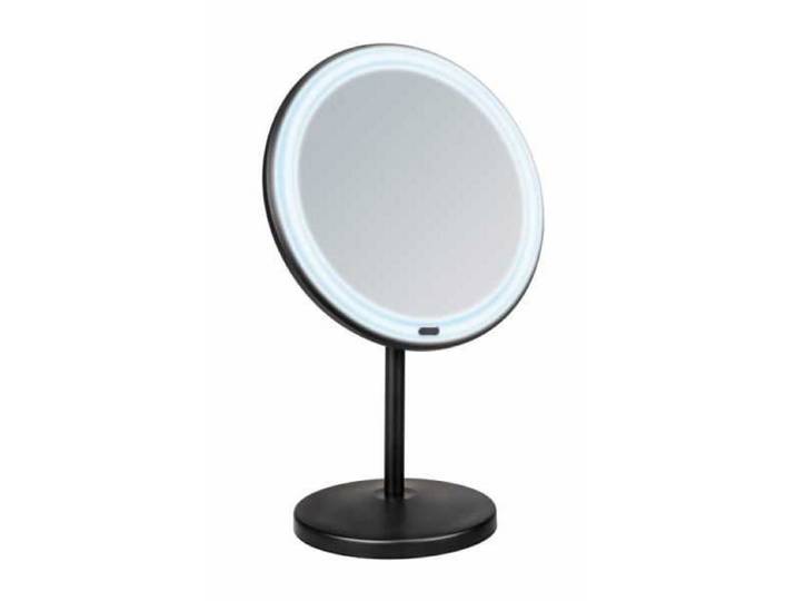 Miroir - Onno - Noir Mat - Grossissement 5x - Éclairage LED - Inclinaison Réglable