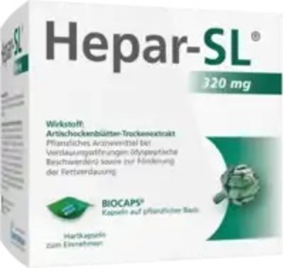 MCM KLOSTERFRAU Vertriebsgesellschaft GmbH HEPAR SL forte Hartkapseln Neu HEPAR-SL 320 mg Hartkapseln [PZN:09530455] 200 st 06894808