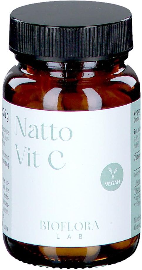 Natto Vitamin C Kapseln BIOFLORA LAB 60stk