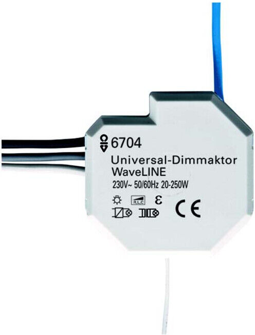 Busch-Jaeger Variateur WaveLINE blanc 6704 (2CKA006700A0029)