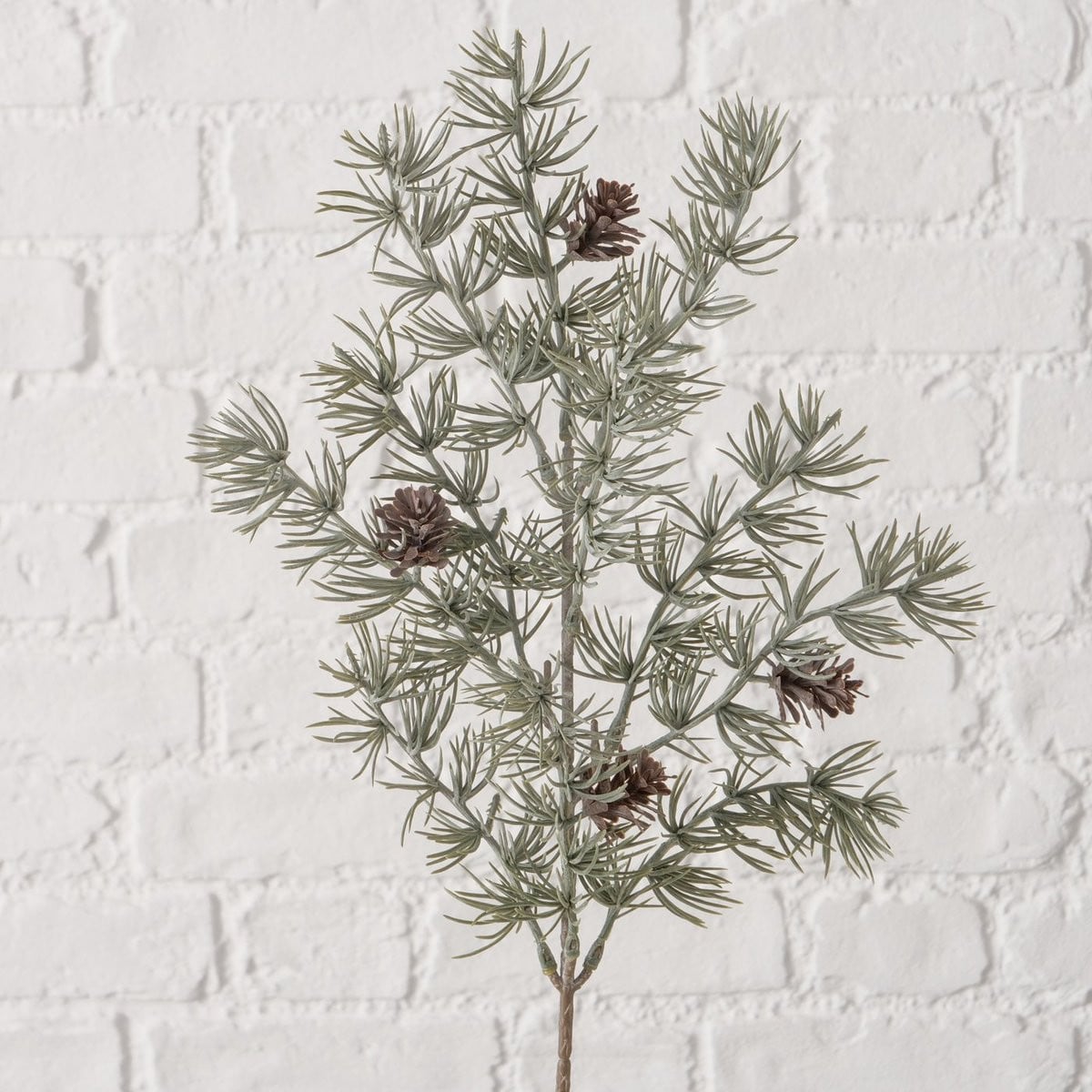 Boltze Winter Kersttak met Dennenappels Groen Kunststof 50 x 24 cm