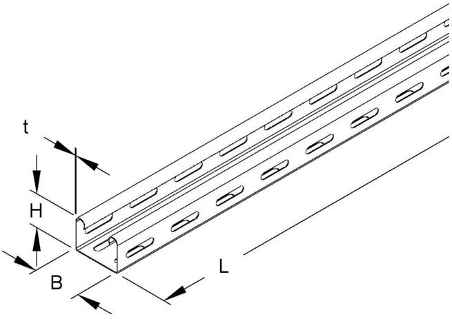 Niedax Chemin de câble RL 35.050 (RL 35.050)
