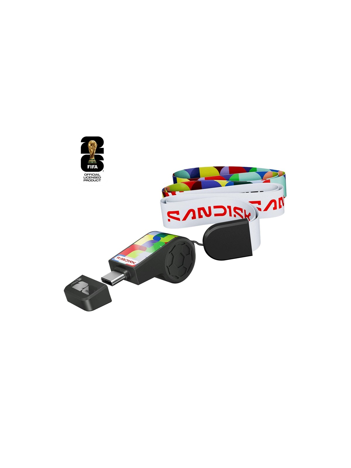 SANDISK - FIFA World Cup 2026 (Global Ediiton) - USB flash drive - 64 GB - 64GB - USB-Stick