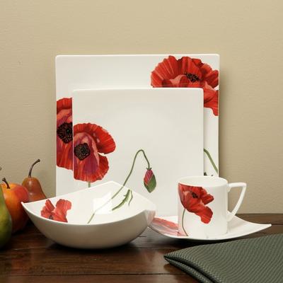 Red Vanilla Summer Sun 5pc Place Setting