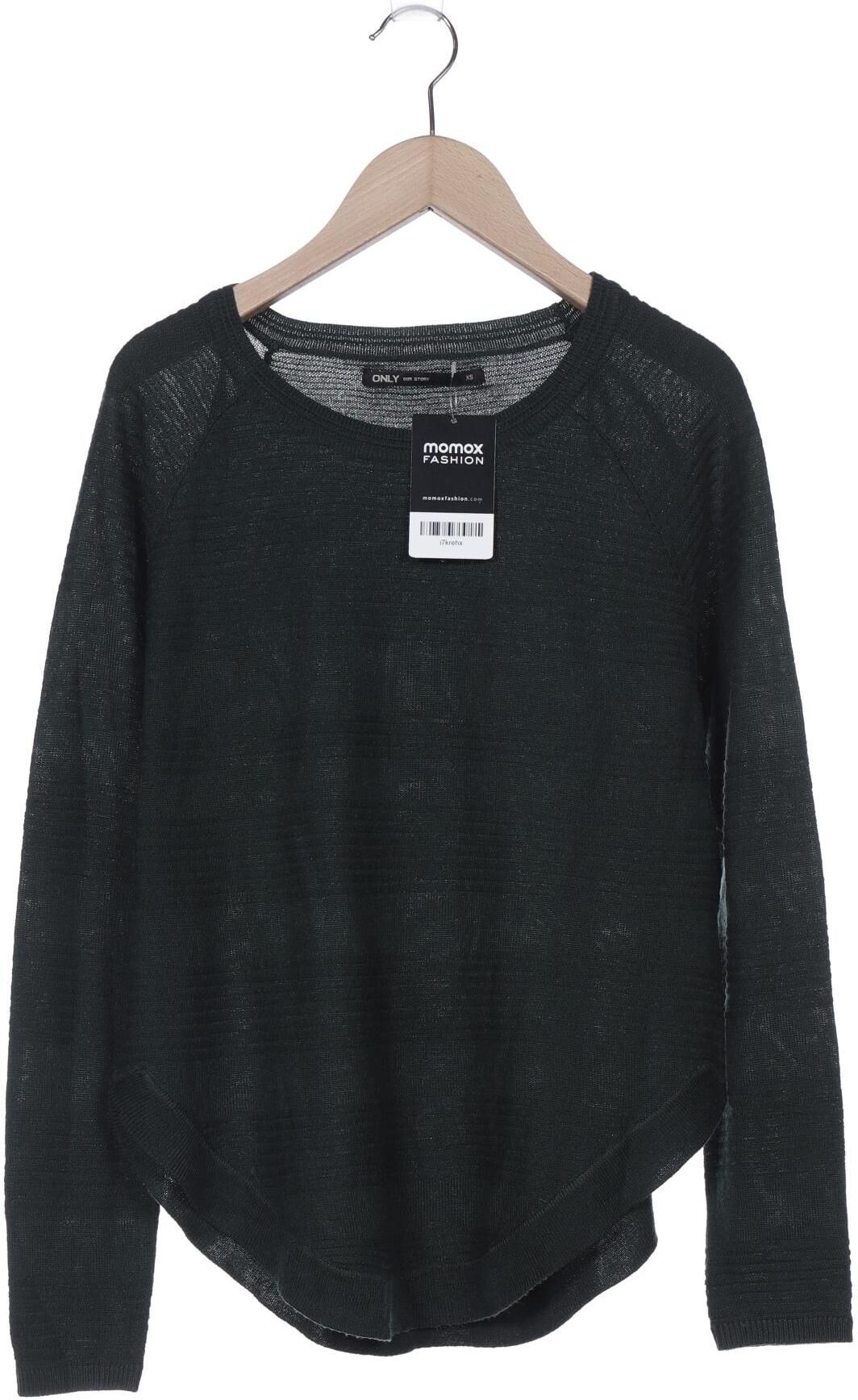 Only Damen Langarmshirt, Grün, Gr. XS, Synthetik - Second Hand