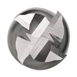 Dormer, Fräser, Schaftfräser 4 Schn. 1/4" HSCO-XP lang