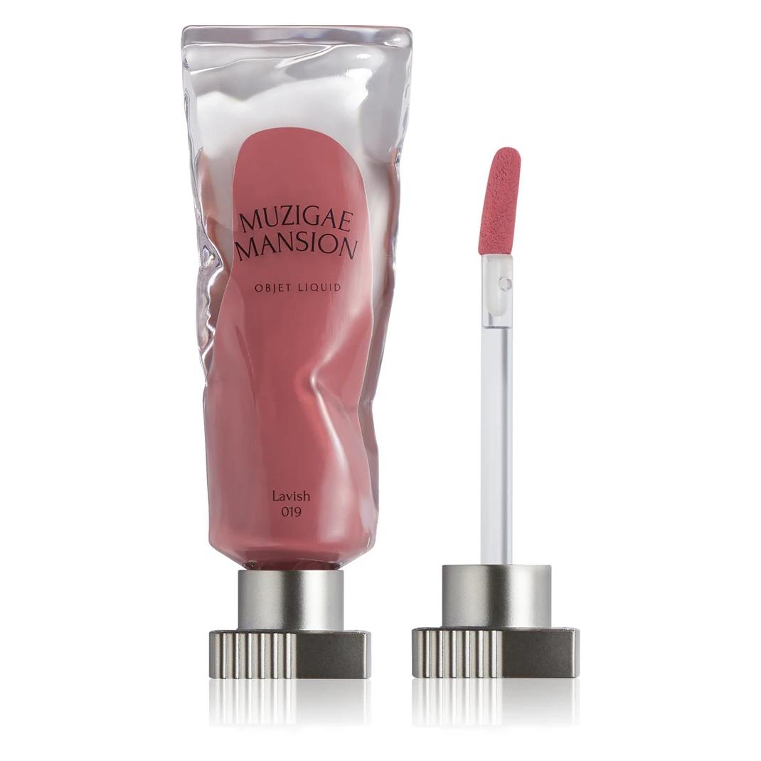 Muzigae Mansion Objet Lip Stain Unique Paint Tube Design Velvet Matte Tint Long-Lasting (019 Lavish) (8809836581392)