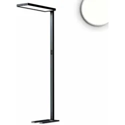 ISOLED LED Stehleuchte OFFICE PRO Up&Down, 80W|20W, UGR<19, 4000K, IP40, dimmbar, schwarz ISO-115617