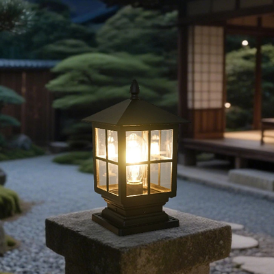 All Categories Goods Elegant Aluminum Outdoor Post Light Lantern Landscape Garden Lamp Elegant Aluminum Outdoor Post Light Lantern Landscape Garden Lamp
