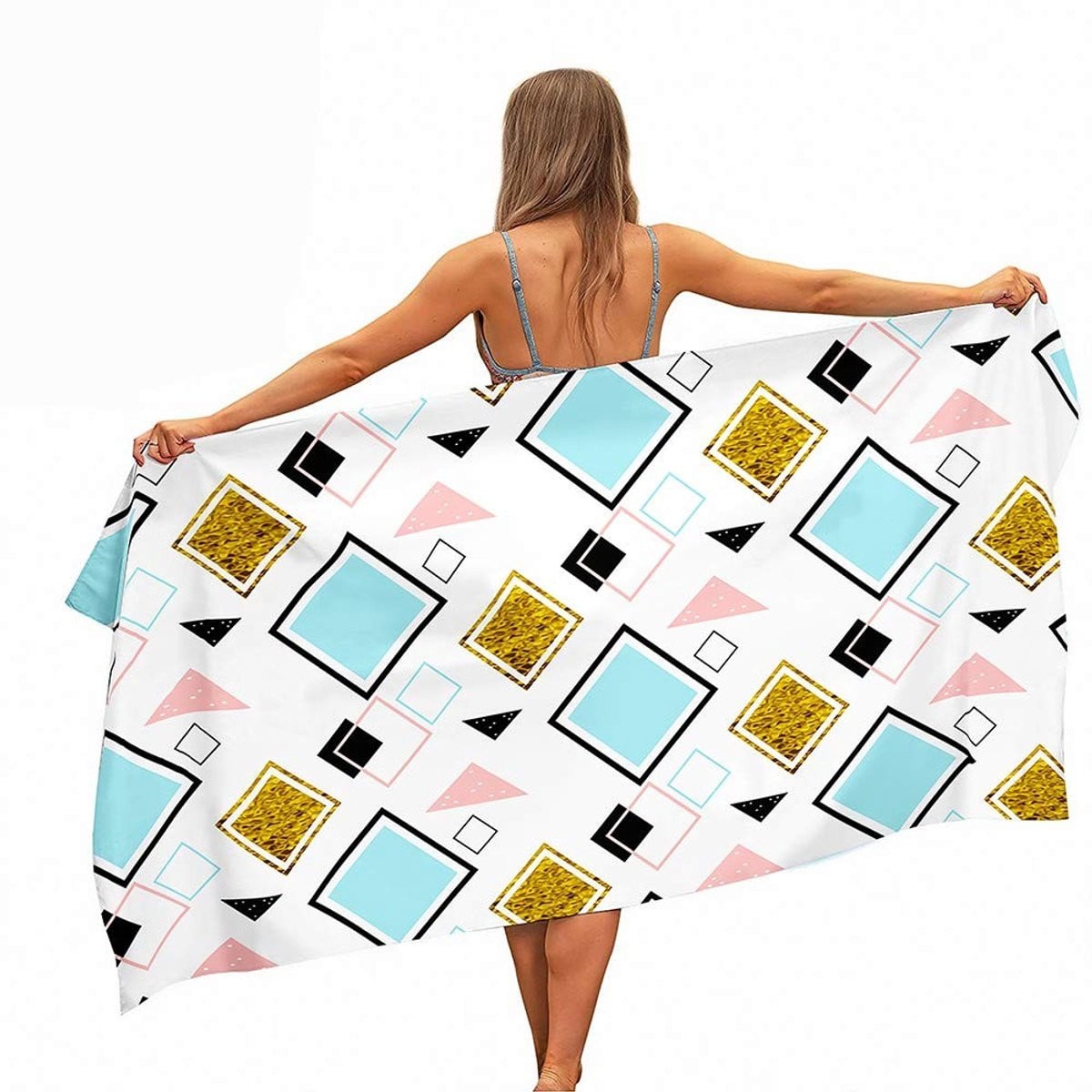 Solidchoice Bohemian Microvezel Strandlaken - Extra Groot en Sneldrogend