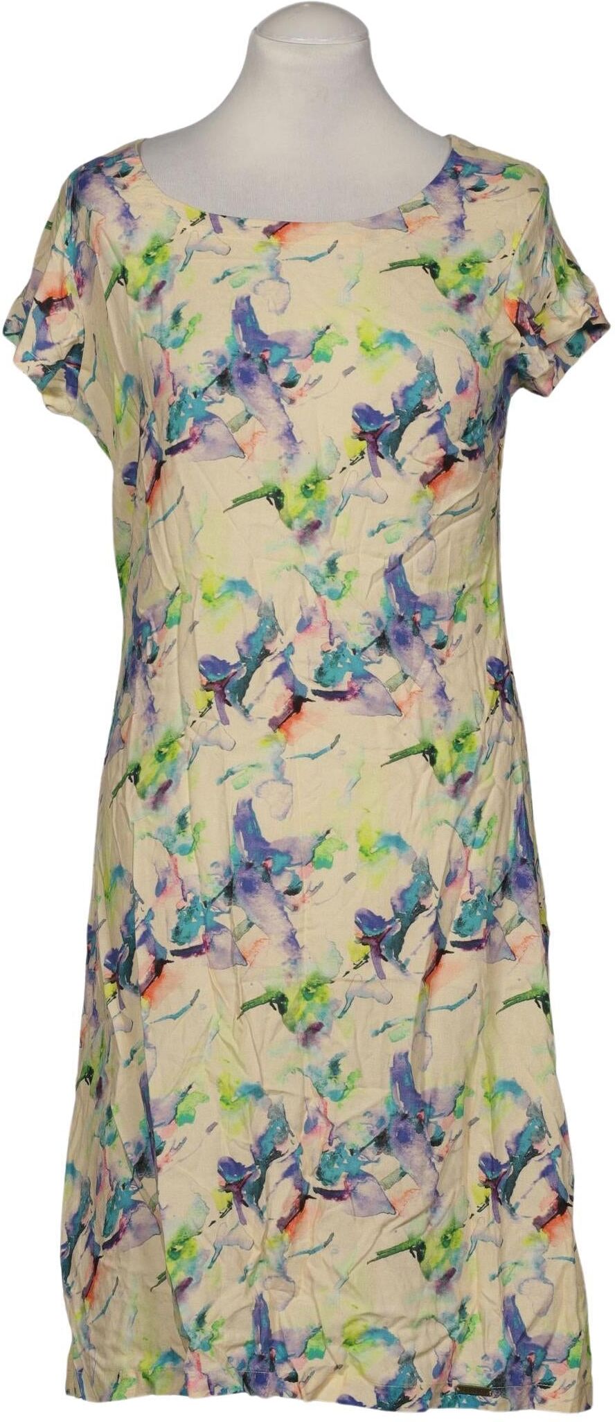 Chapati Berlin Damen Kleid, Mehrfarbig, Gr. M, Viskose - Second Hand