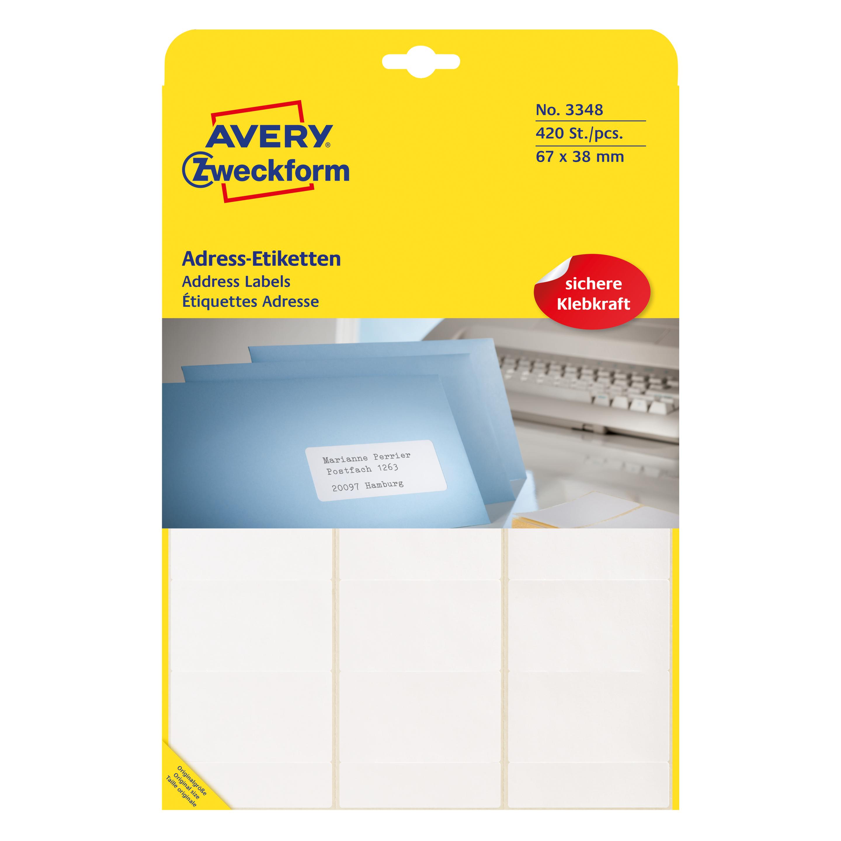 Avery Adress-Etiketten (3348Z)