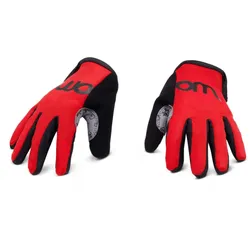 Woom Kinder Fahrradhandschuh rot - 5 - 5