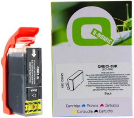 Q-Nomic BCI-3eBK Cartucho de tinta negro