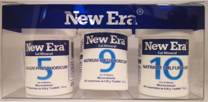 New Era Detox Trio Mineral Salts 3 pieces