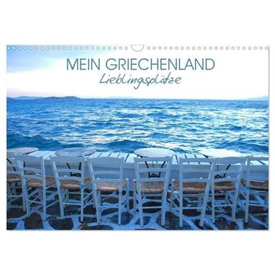 Mein Griechenland - Lieblingsplätze (Wandkalender 2027 DIN A3 quer), CALVENDO Monatskalender