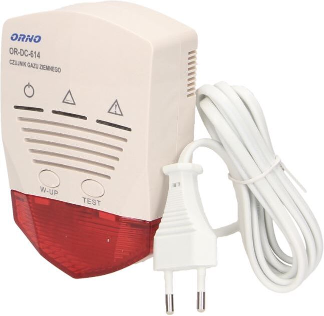Sensor Detector de Gás Natural c/ Alarme - ORNO