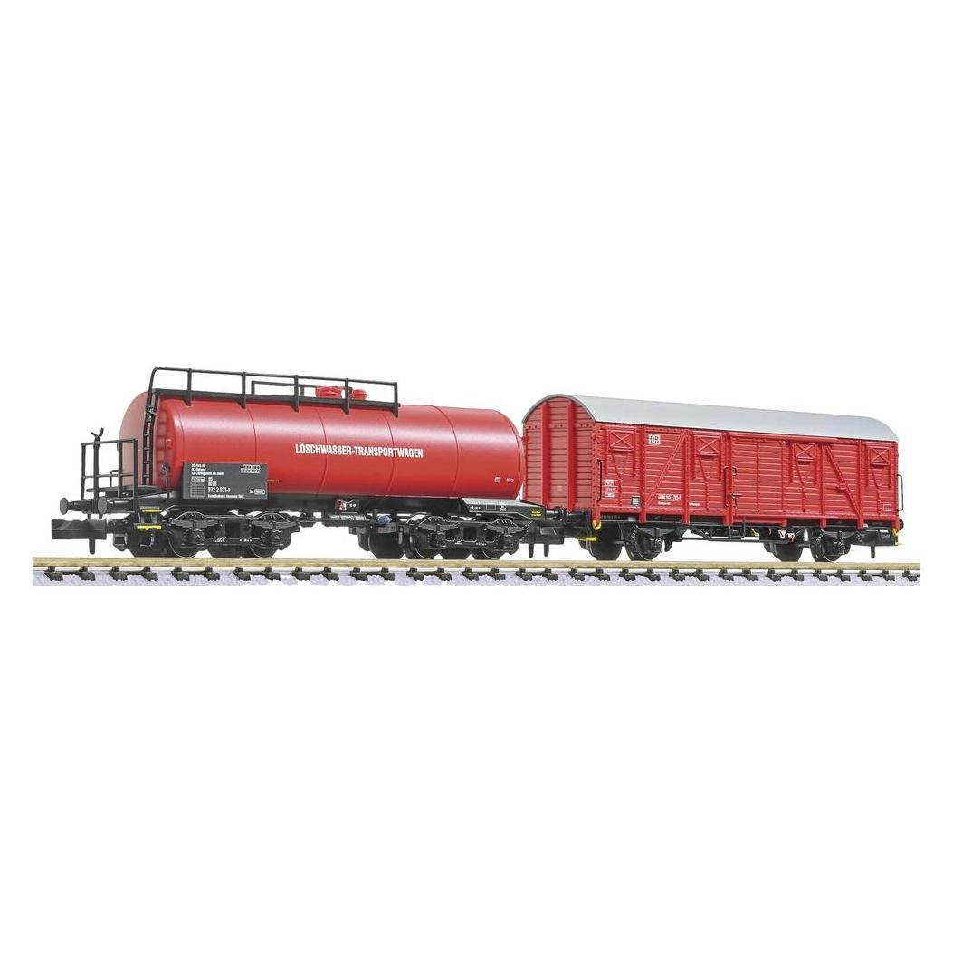 Liliput L260117 N Löschwasser-Transportwagen-Set der DB AG (Spur N) (L260117)