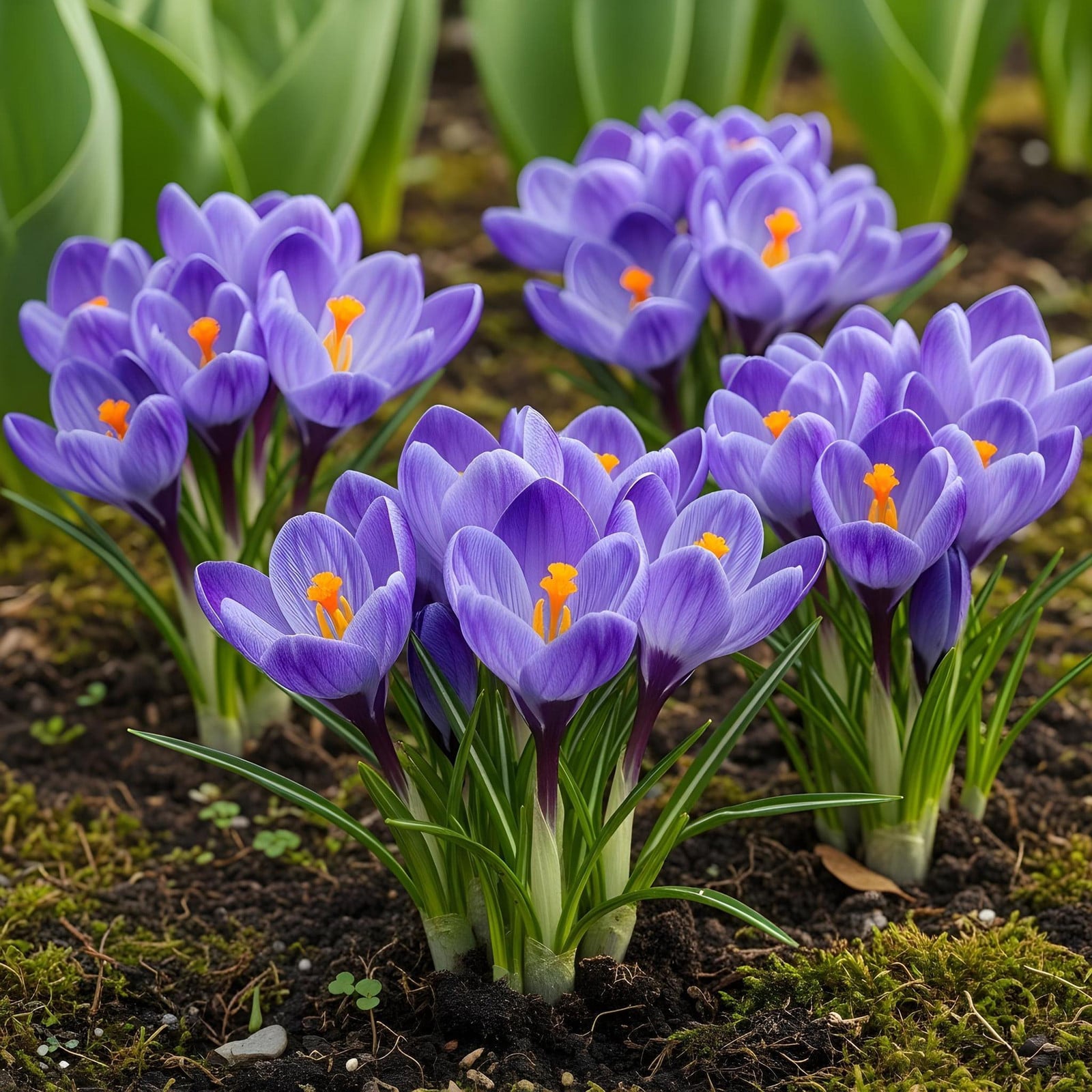Exotenherz Exotische krokusbollen Crocus Crocus Blue 30 stuks
