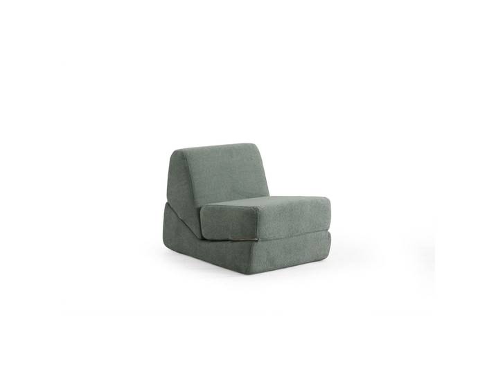 Bettsofa Origami Grün Stoff B 100 T 70 cm - Bettsofa