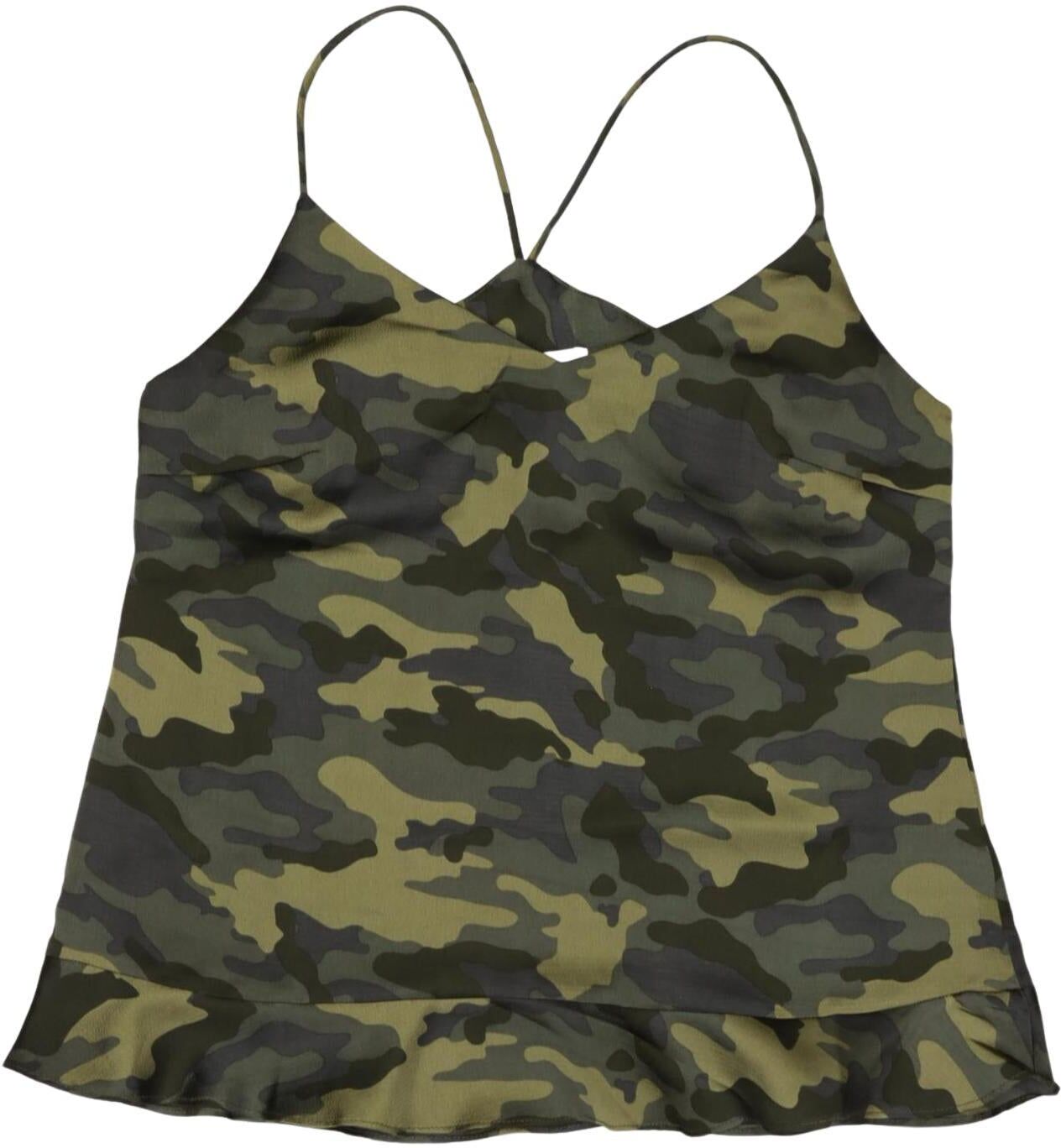 NEO Noir Damen Top, Grün, Gr. XS, Synthetik - Second Hand