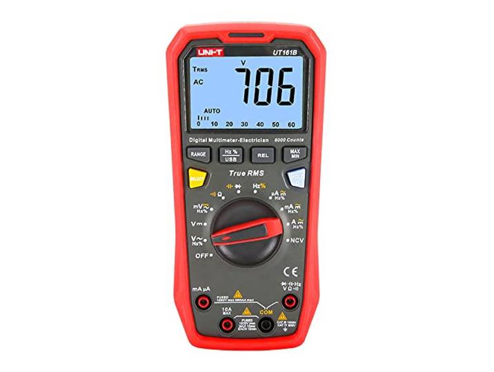UNI-T UT161B 1000V AC/DC Smart Digital Multimeter Profesional Tester True RMS CE Voltmeter Electric Tools AC DC Voltage Meter