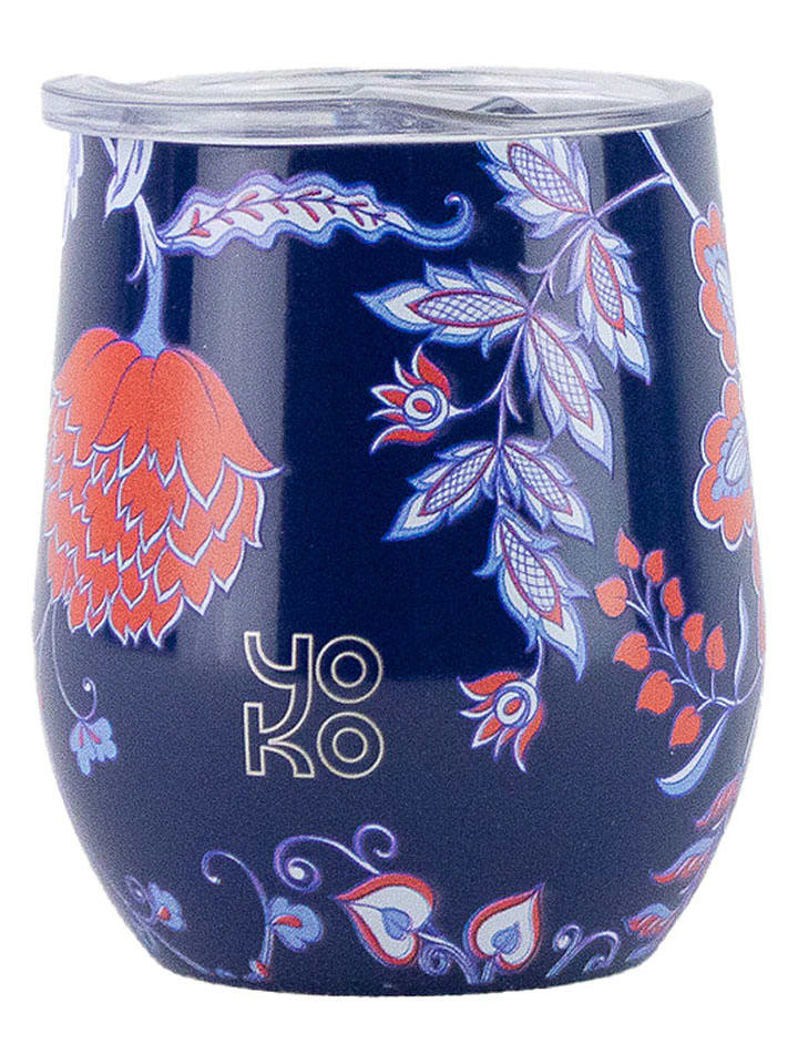 Yoko Design Thermobecher "Seoul" in Dunkelblau - 250 ml - onesize