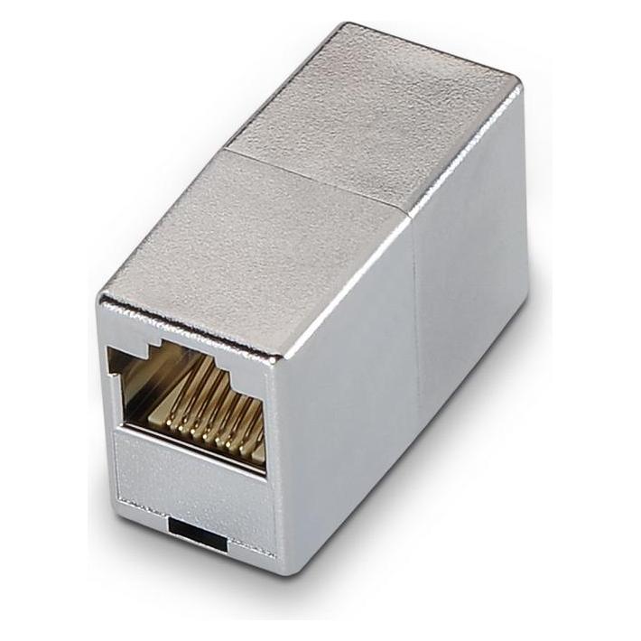 Aisens adaptador apantallado a138-0295 rj45 hembra a rj45 hembra cat5e stp color beige (A138-0295)