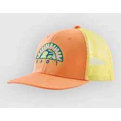 Patagonia Trucker Kids Cap kids planet / peach sherbet Gr. Uni