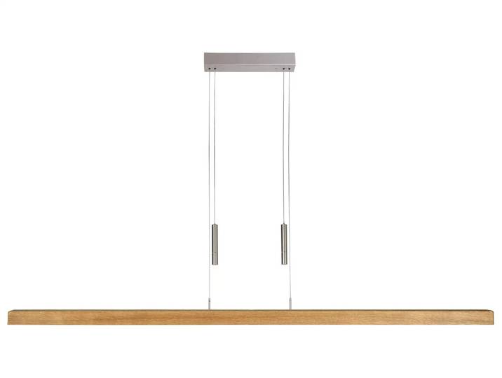 Balkenlampe Leana b: 160cm Nickel Matt Gebürstet