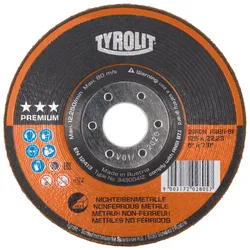TYROLIT RONDELLER DxH 115x22,23 Für Nichteisenmetalle, Form: 29RON (Rondeller®), Art. 34300411