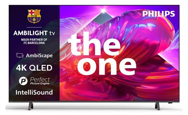 Philips Ambilight 75PQS9001/12, 190,5 cm (75"), 3840 x 2160 Pixel, QLED, Smart-TV, WLAN, Grau