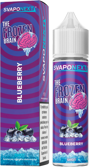 Svaponext Blueberry Frozen Brain Liquido Shot 20ml Mirtillo Ghiaccio
