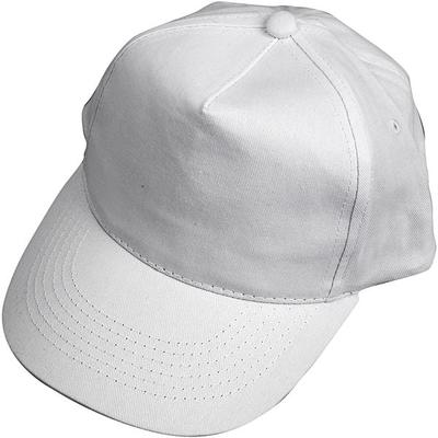Creativ Company Kappen und Mützen Cap, Weiß, 49,5-56 cm, 1 Stück