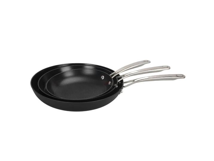 Set de 3 poêles noir 20/24/28cm