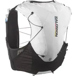 SALOMON Rucksack ADV SKIN 12 RACE FLAG SET BLACK/WHITE, Größe S in Grau Grau