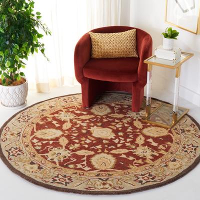 SAFAVIEH Handmade Anatolia Adella Traditional Oriental Hand-spun Wool Rug