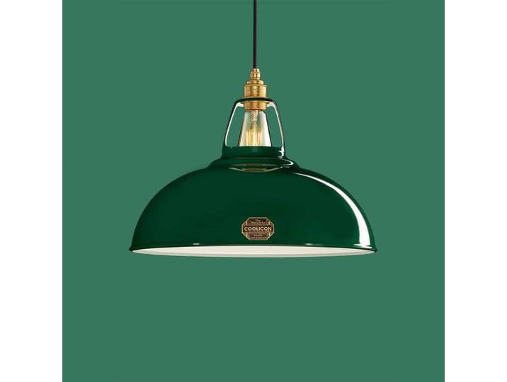Large 1933 Design Pendelleuchte Original Green - Coolicon - Wohnzimmer - Metall