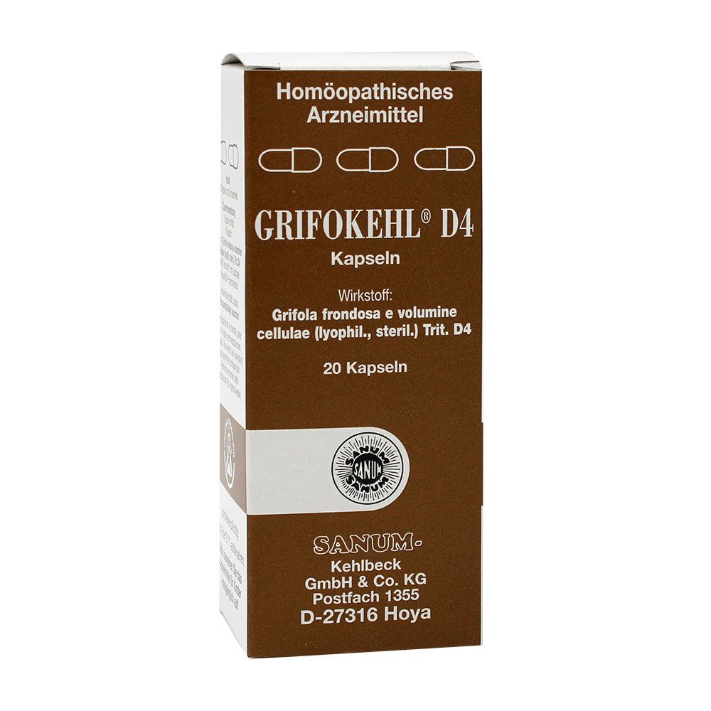 Grifokehl D 4 Kapseln 20 St