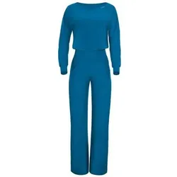 WINSHAPE Damen Functional Comfort Jumpsuit JS101LSC, Größe S in Blau Blau
