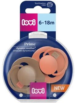 Lovi Prime Dymamic Soother Orange 6-18M