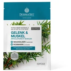 DERMASEL Totes Meer Badesalz Gelenk & Muskel 80 g