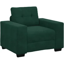 vidaXL Sessel Dunkelgrün 100x78x80 cm Samt